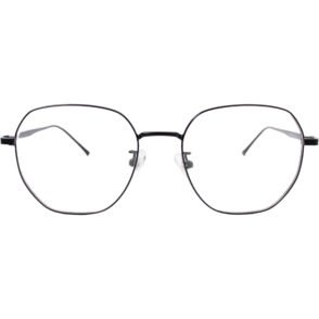 Armação de Óculos YUCE Metálico Hexagonal LA5017